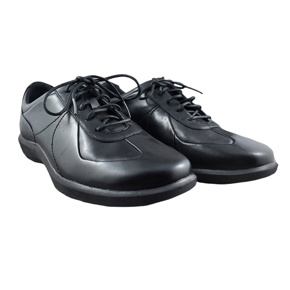 Rockport Shoes - 𝅺ROCKPORT World Tour Oxford Black Leather Women's Size 8 Walking Shoe K58961